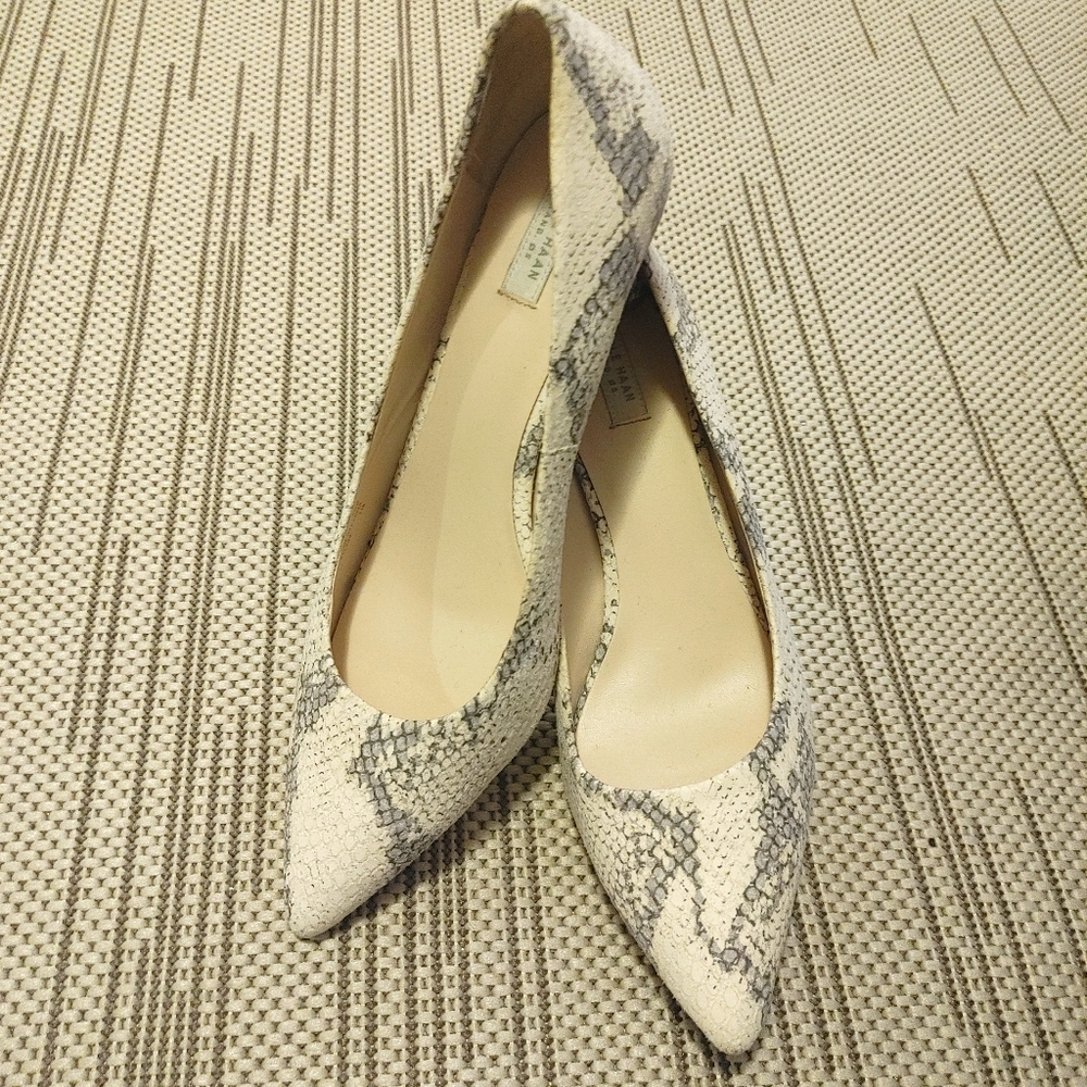 Cole Haan leather stilettos